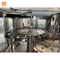 Ligne de production d'eau minérale automatique de petite taille, 4000 BPH, machine d'embouteillage d'eau pure, machine de remplissage d'eau 3 en 1