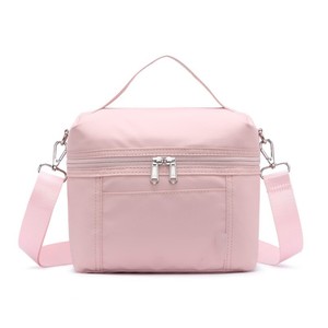 Chuyên nghiệp lớp 600D Bông Ăn Trưa Tote lạnh chuỗi nhiệt cách điện thực phẩm giao hàng túi dây kéo không thấm nước cho vận chuyển ngoài trời - Product Image 3