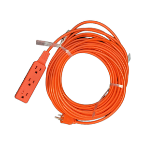 مقبس طاقة بني عالي الجودة 18AWG 3C SJT 6-50 قدمًا 13A منفذ مصنع داخلي سلك تمديد منزلي 3 مقبس قابس رخيص - Product Image 5