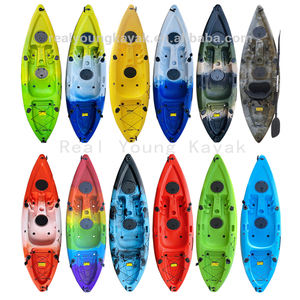 Bateau en plastique HDPE 2025, 1 place, léger, canoë-kayak <span class=keywords><strong>de</strong></span> pêche avec accessoires, <span class=keywords><strong>occasion</strong></span> - Product Image 6