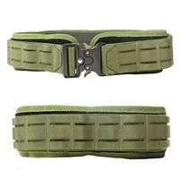 Ceinture tactique en nylon 1000D avec système MOLLE Logo personnalisable et emballage Grossissement haute pression 6X-Holsters et pochettes Stock