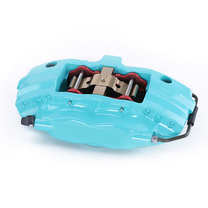 Kit d'étriers de frein arrière modifiés 4 pistons 6411 en fonte avec mécatronique EPB pour <span class=keywords><strong>Ford</strong></span> Fiesta MK7 <span class=keywords><strong>Focus</strong></span> Volkswagen Polo <span class=keywords><strong>TDI</strong></span> Golf <span class=keywords><strong>6</strong></span> 7 GTI - Product Image 6