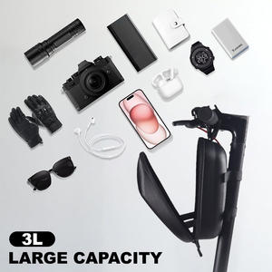 Bolsa Delantera para <span class=keywords><strong>Bicicleta</strong></span> Eléctrica Deportiva Ligera de EVA de 3L, Universal, Impermeable, Carcasa Rígida para Accesorios de Scooter Eléctrico - Product Image 2