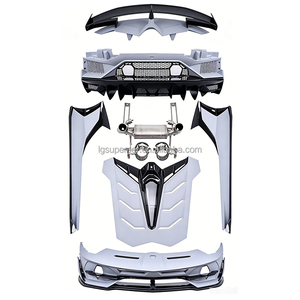 Vente flash - Kit carrosserie en fibre de carbone style <span class=keywords><strong>SVJ</strong></span> pour <span class=keywords><strong>Lamborghini</strong></span> <span class=keywords><strong>Aventador</strong></span> LP700 LP720 LP750 - Product Image 6