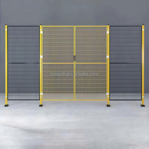 Groothandel Metalen Veiligheidshek Robot Veiligheidshek Voor Magazijnen Gepoedercoat Machine Veiligheidshek - Product Image 5