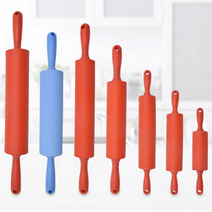 Rodillo esencial para hornear en el hogar con asas de plástico para hornear bolas de masa hervida/Fondant hornear varios tamaños para hornear - Product Image 6