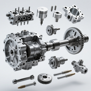 <span class=keywords><strong>CNC</strong></span> personnalisé Auto pièces de rechange usinage tournage services de fraisage aluminium laiton acier composants pour la personnalisation des véhicules - Product Image 1