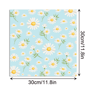 Papel de álbum de recortes de margaritas multicolor WW162, papel artesanal decorativo de doble cara para hacer tarjetas, álbum de recortes, decoración de álbum de fotos - Product Image 2