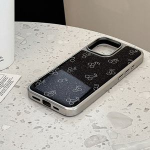 Promax luxe TPU paillettes Ins à pois cerise galvanoplastie époxy étui de protection pour téléphone portable pour <span class=keywords><strong>IPhone14</strong></span> - Product Image 4