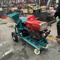 Haute qualité Fine bois poudre broyeur broyeur Machine sciure jardin arbre bois déchiqueteuse concassage
