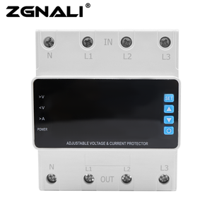 Adjustable Dual Display Digital Rela Three Phase AC <strong>Stabilizer</strong> Copper And PC Material LCD Display - Product Image 5