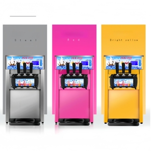 Máquina comercial <span class=keywords><strong>de</strong></span> <span class=keywords><strong>helados</strong></span> suaves <span class=keywords><strong>de</strong></span> yogur <span class=keywords><strong>de</strong></span> alta productividad <span class=keywords><strong>de</strong></span> 220V, máquina multifuncional <span class=keywords><strong>de</strong></span> 3 sabores para postres, restaurante, leche, nuevo - Product Image 3