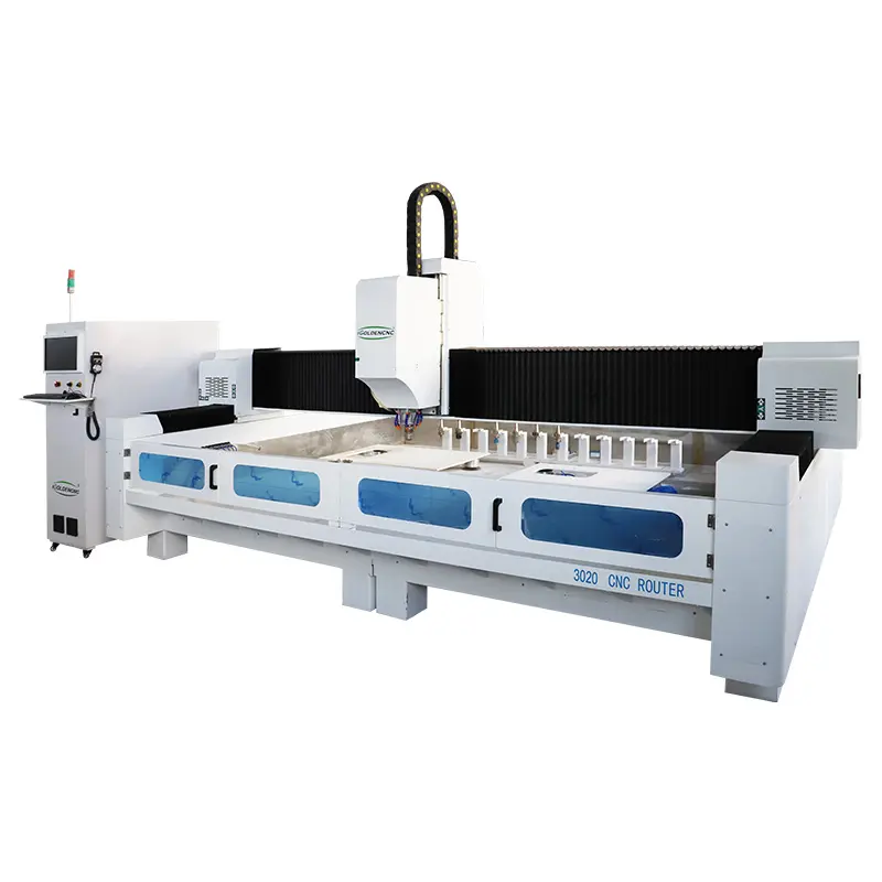 3020 ATC Kintchenware Đá Cnc Router Trung Tâm Đá Cẩm Thạch Cắt Đá Granite Đánh Bóng Khoan Lỗ Trung Tâm Máy Để Bán