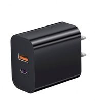 Prise murale universelle Usb c 40w Bloc de charge rapide Adaptateur secteur PD QC 2 ports Multiport Brick Type c Box Chargeur de voyage