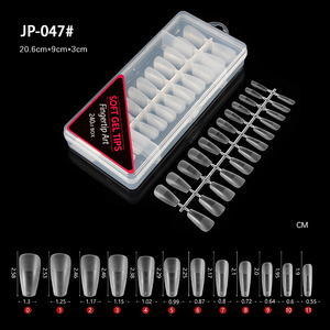 Uñas postizas de gel suave ABS pre-enceradas de cobertura completa para ballet, para manicura de salón, extensión de uñas a presión, uñas artificiales - Product Image 2