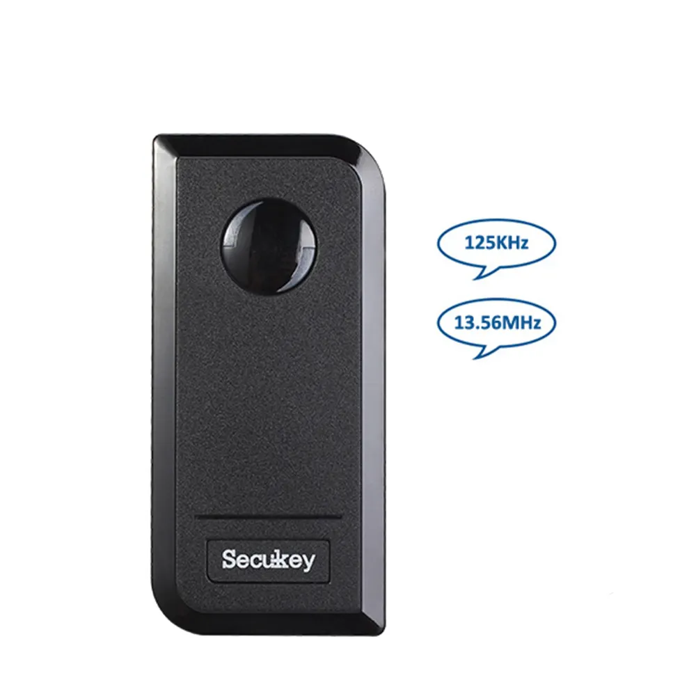 Secukey S1-RX 125 khz & 13.56 MHz temassız RFID akıllı çip kimlik/ic kart erişim kontrolü okuyucu