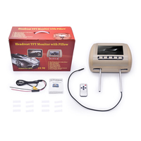 Moniteur universel d'appui-tête de voiture de 7 pouces Divertissement de siège arrière Lecteur multimédia USB SD Moniteur d'appui-tête de divertissement de siège arrière