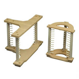 Plaques de raccordement et supports à fentes en cordierite-mullite pour fours céramiques - Product Image 1