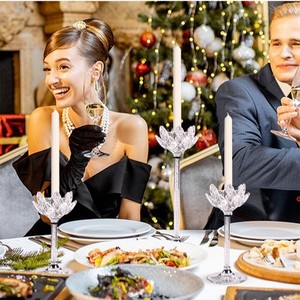 Custom European Style Candelabra <strong>Lotus</strong> Design <strong>Candle</strong> Stick Crystal <strong>Candle</strong> <strong>Holder</strong> for Dinner Decorations Wedding Party Banquet - Product Image 4