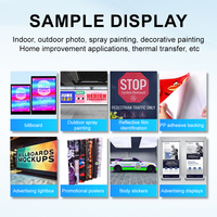 Nouveau Produit Tissu Textile Machine D'impression Bannière Traceur Vinyle Autocollant 160cm 180cm Multicolore Toile Sublimation Imprimante