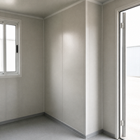 Maison conteneur extensible avec mur pliable pour une installation rapide sur site