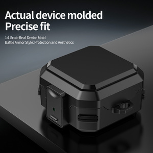Nouvel étui pour écouteurs Samsung <span class=keywords><strong>Galaxy</strong></span> <span class=keywords><strong>Buds</strong></span> 4 <span class=keywords><strong>Pro</strong></span>/<span class=keywords><strong>Buds</strong></span> 4 avec clip de verrouillage sécurisé, coque de protection rigide antichoc pour hommes et femmes - Product Image 2