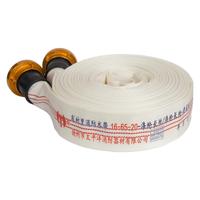 Tuyau d'incendie en toile PVC de haute qualité avec raccord et buse