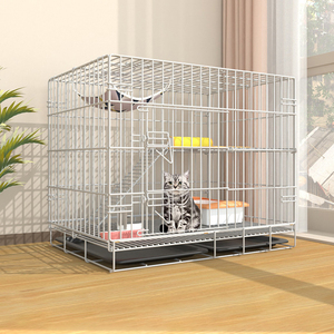 <b>Cat</b> <b>Cage</b> Family <b>Cat</b> Villa with Toilet Indoor Oversized Folding <b>Cat</b> House <b>Cat</b> House Small <b>Cat</b> <b>Cage</b> <b>Cat</b> Nest - Product Image 2