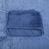 Couverture de voyage en flanelle douce avec logo personnalisé, ensemble oreiller 2 en 1, ensemble pour avion, couverture en flanelle