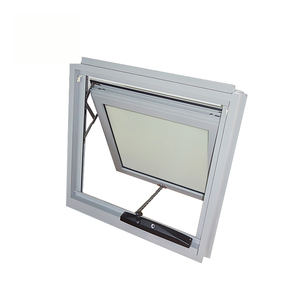 Fenêtres <span class=keywords><strong>en</strong></span> aluminium personnalisées de haute qualité avec moustiquaire optionnelle, fenêtre à auvent <span class=keywords><strong>en</strong></span> aluminium avec grilles <span class=keywords><strong>d</strong></span>écoratives - Product Image 2