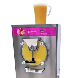 Altın folyo iç süper sessiz lezzet sert dondurma makinesi yeni yükseltme ile dayanıklı gelato makinesi