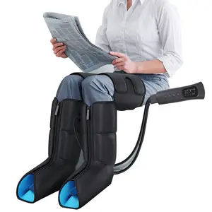 Botas de compressão de ar para pés e pernas, massagem do ar, pressoterapia, botas de recuperação, compressão de ar, 2023 oem