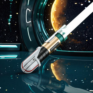 Nuovo arrivo a prezzi accessibili in metallo Grogu spada laser con Bluetooth e controllo del movimento suono personalizzato FX sciaber per collezionisti e rivenditori - Product Image 2