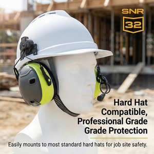 Casque anti-bruit électronique Bluetooth OEM NRR 24dB CE ANSI S3.19 à fixation <span class=keywords><strong>sur</strong></span> casque de sécurité, <span class=keywords><strong>protection</strong></span> <span class=keywords><strong>auditive</strong></span> pour la tête - Product Image 2