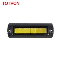 Mini Barre Lumineuse LED Étanche 30W IP68 IP69K avec Spot/Flood Beam Off-Road Cube Light pour Voiture et Camion