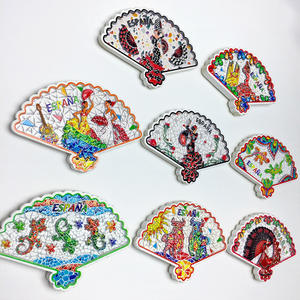 Fuentes de Comercio Electrónico Transfronterizo: Fans Españoles, Imanes Humanistas, Refrigerador, Artesanías Decorativas Pintadas en 3D - Product Image 4