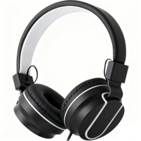 Accessoires mobiles en gros, casque filaire, écouteurs supra-auriculaires, casques pour PC et téléphones