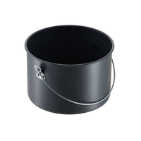 Ensemble de casseroles et poêles de camping en aluminium antiadhésif portable, très vendu, pour pique-nique et camping en plein air