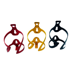 Portabotellas de agua para bicicleta de aleación de aluminio, ligero, moldeado en una sola pieza, para bicicleta de carretera y de montaña, equipo de ciclismo Qt 6532154 - Product Image 1