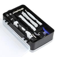 Kit de tournevis magnétique de précision 122 en 1, blanc, outil de réparation électronique pour téléphone, ordinateur portable, appareil photo, écouteurs, console de jeu