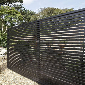 Легко собранный наружный фторуглеродный декоративный алюминиевый забор для сада - Product Image 6