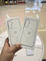 Étuis de téléphone portable en acrylique transparent magnétique antichoc pour Samsung S25 Ultra Plus S25 FE Edge S24 S24 FE S23 S22