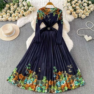 Women's Denim Solid <b>Spaghetti</b> <b>Strap</b> V-Neck High Waist Pleated A-Line Skirt Vintage Casual Daily Wear - Product Image 3