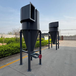 Collecteur de poussière <span class=keywords><strong>Cyclone</strong></span> à haute efficacité Système de filtration à plusieurs étages robuste Utilisation industrielle pour les cimenteries à bois - Product Image 1