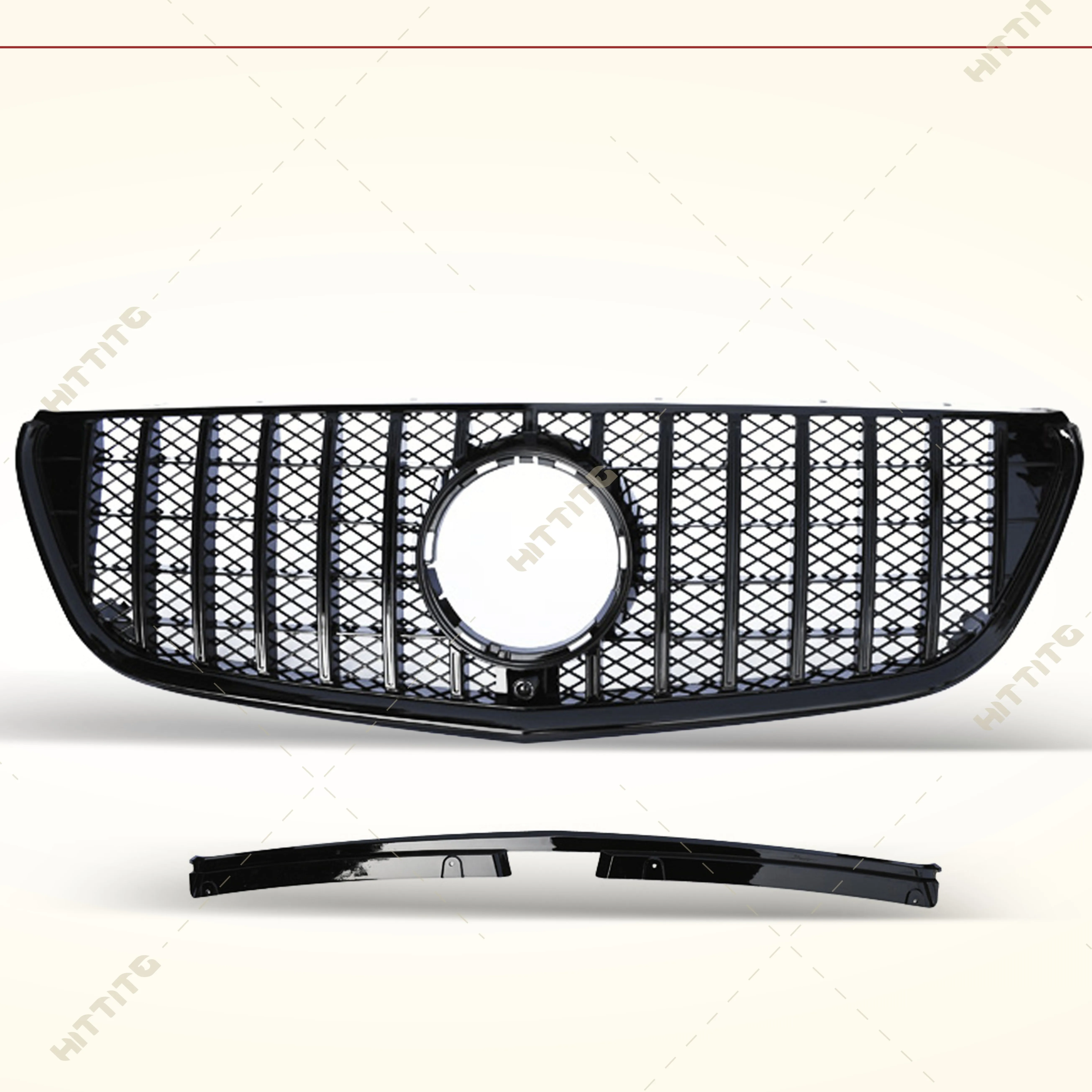 Exterior Accessories Car Front Bumper Grille Suitable for Mercedes Benz V CLASS W447 New VITO Diamond 2016