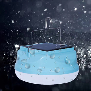 Lámpara LED DE EMERGENCIA impermeable recargable para acampar, linterna <span class=keywords><strong>solar</strong></span> alimentada por energía <span class=keywords><strong>solar</strong></span> para aventuras al aire libre - Product Image 3