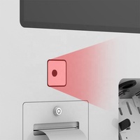 Kiosque de paiement sans argent liquide en libre-service MAKEN de 27 pouces, kiosque de commande sur table pour restaurant, café