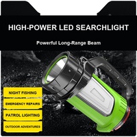 Werks-OEM 350LM LED-Suchscheinwerfer Zweifarbig Warmweiß Flutlicht Rot Blinkend Warnleuchte 4500mAh Tragbarer Spotlight