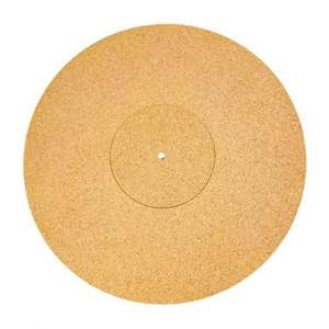 Customized 298MM Silk Printed <b>Turntable</b> <b>Mat</b> Anti-Slip 3MM Cork Disc Record Slipmat - Product Image 5