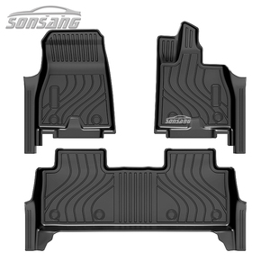Tapis de sol de voiture SONSANG Deep Dish pour AION HYPER HT RHD 2025 – Tapis de protection toutes saisons en TPE de qualité supérieure, doublures auto 3D sur mesure - Product Image 1